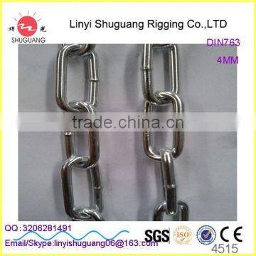 galvanized welded link chain in hardware factory supplier