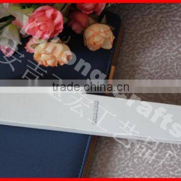 Cheap White Hand Folding Fan Paper Box photo-2