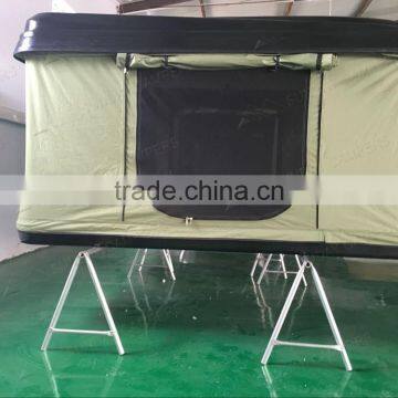 4x4 Off-road Hard Shell Canvas Camping Roof Top Tent for Sale photo-5