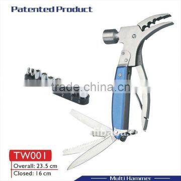 fire tool life-saving multi hammer Mini tool/Mini hammer/Tool and equipment/Pocket hammer with axe TW001