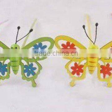 Garden Stakes wooden butterfly