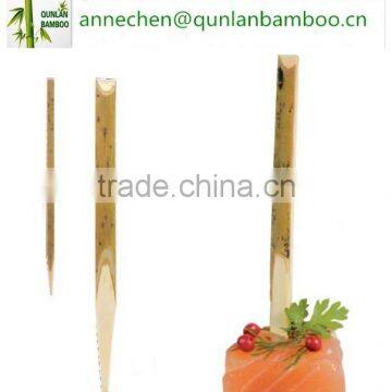 Hot sale bamboo flat picks / sticks/skewers