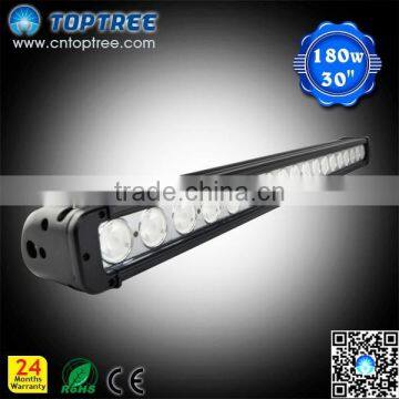 Aluminum CR EE 30inch vehicle lamp 180w led light bar with DT connector 4x4 offroad led light bar