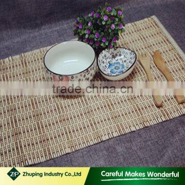 ANJI ZHUPING handmade bamboo placemats dining table mats wooden