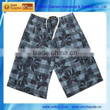 ZD-6179 Mens Printed Cargo Shorts