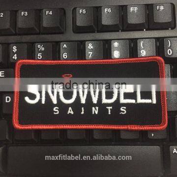 2016 Custom Logo High Quality Embroidery Patch Badge for Apparel photo-5