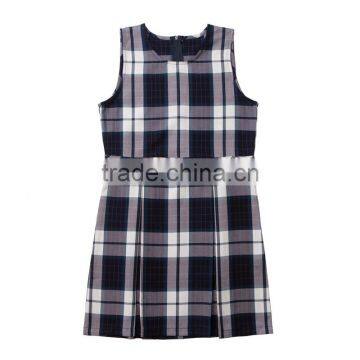Hot Sale Classic Plaid School Uniform Dress For Girls