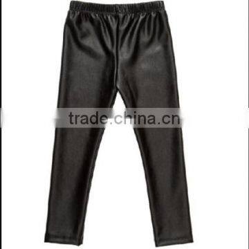 Hot Sales Baby Clothing Baby Leggings Boutique Baby Leather Trousers Kids Long Pants photo-4