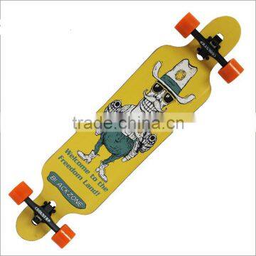 HSJ104 Custom Mini USB Charge Led Skateboard for Adult photo-2