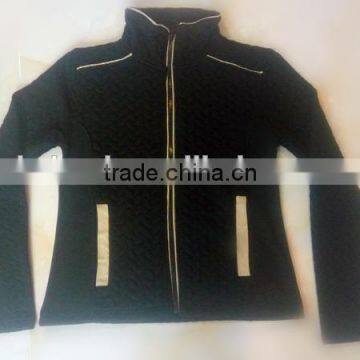 High Quality Wholesale Plain Ladies Winter Fashion Quilted Jacket Custom Women Quilted Jacket