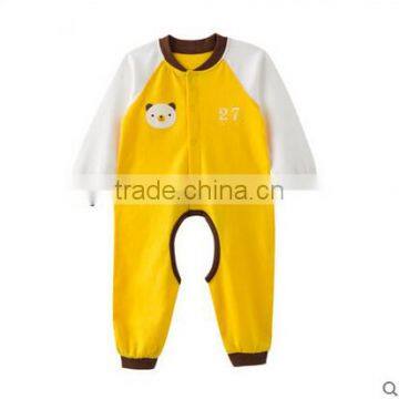 Printed Autumn Wear Long Sleeve Custom Infant Organic Cotton Wholesale Newborn Cheap Baby Clothes China photo-3