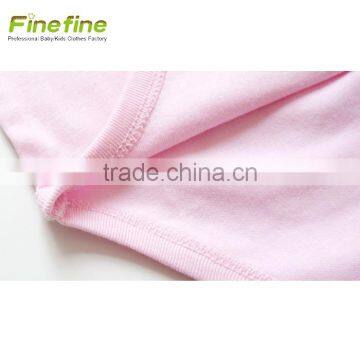 Fall Plain Long Sleeve Baby Clothes Printed White Baby Rompers photo-4