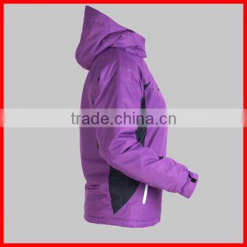 2017 Best Cheap Fashionable Women Ski Jacket With Hoodie photo-2