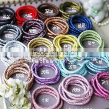 Hot Sell Color Hair Ties Elastic