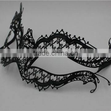 Metal Italy Venetian Mask Masquerade Rhinestones Filigree Vampire Diaries photo-4