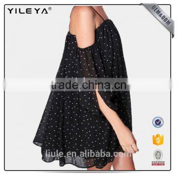 New Design Summer Female Chiffon Sexy Shirt V-neck Sleeveless Chiffon T-shirt photo-2