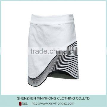 Moisture wicking/anti-pilling fashion golf skirts