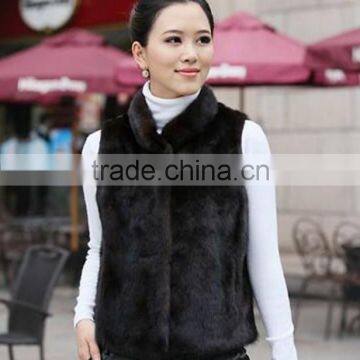 Autumn and winter fur fur short section vest women coat coat Rex rabbit hair