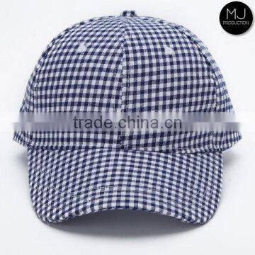 Stocked Monogram Gingham Hat photo-4