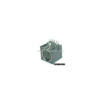 Mini DIN Jack - NON Shieded(A2IO18MDJ01)