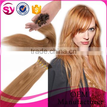 Popular In European Pre-Bonded Hair Extension, Factory Wholesale Price Cheap Brazilian Hair Extension Stick Hair Extension