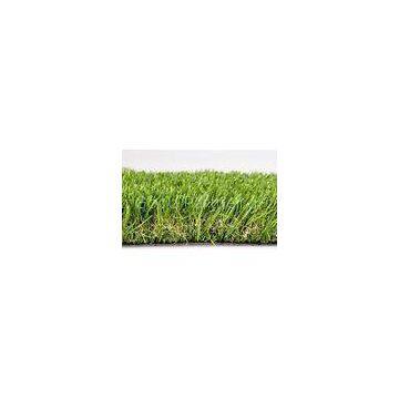 Natural Green Polypropylene Artificial Pet Grass Of C Shaped , 40mm Dtex12000