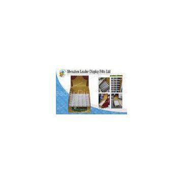 Portable Cardboard Counter Display Boxes For Tickets / Greeting Cards