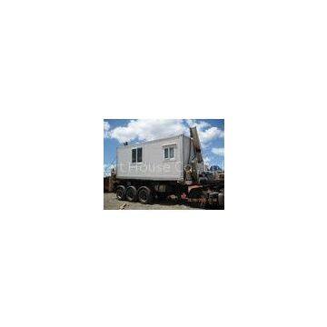 Galvanized Steel Prefab Container House , Residential Mobile Homes