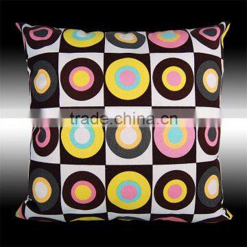 COLORFUL CIRCULARITY CUSHION COVERS THROW PILLOW CASE