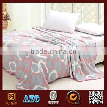 promotional cheap coral fleece bed sheet