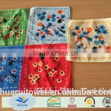 China suppliers hot sale full printed quick-dry warp knitting microfiber hand towels