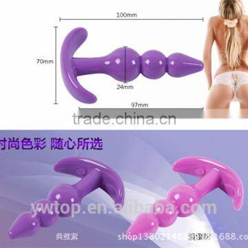 Butt Anal Plug Sex toys Pull Beads G-spot stimulation female masturbation