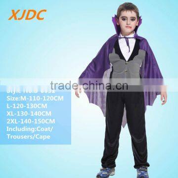 2017 Halloween party boys style the count vampire costumes