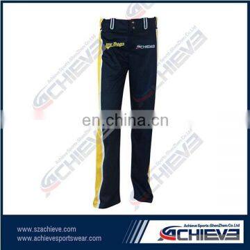 Promotional baseball pants for youth