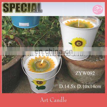 Garden citronella candle