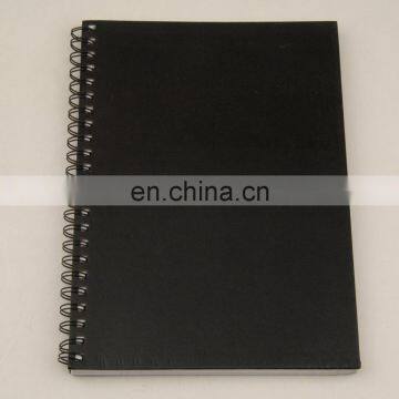 98gsm 80sheets wire bound black hard cover A4 Sketch pad