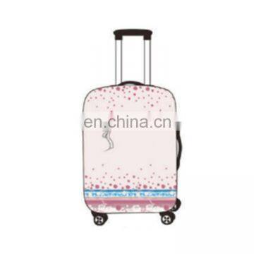 Fashion style elasticity polyester protective easily in seconds luggage cover