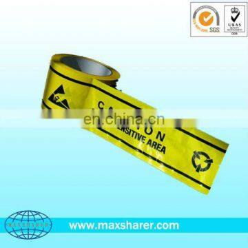 Yellow Antistatic Esd Floor Warning Label photo-3