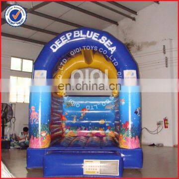Inflatable One Direction Mini Bounce House/Deep Blue Sea Bouncy Castle Prices 2014 Hot Selling photo-2