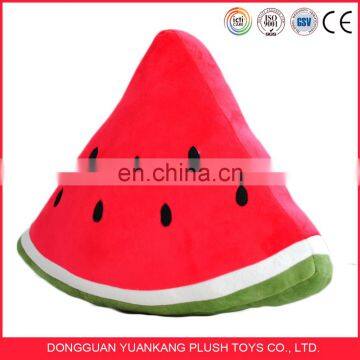 ICTI factory custom innovative fresh fruit watermelon plush toys