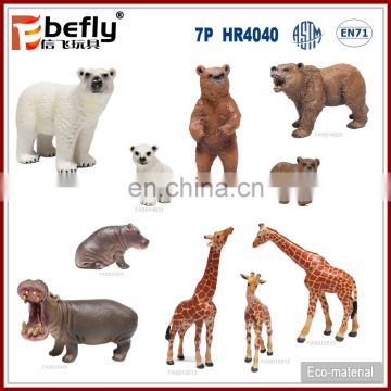 Shantou ECO material wild animal model plastic animal toy for kid 2016