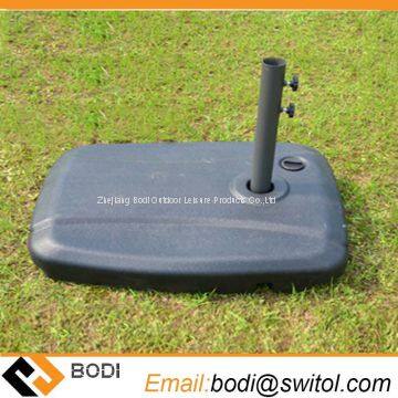 umbrella base plastic water tank sand tank