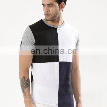 Fashion Men's Bulk White Plain Stand Neck T-shirt Shirt for Men Polo photo-3