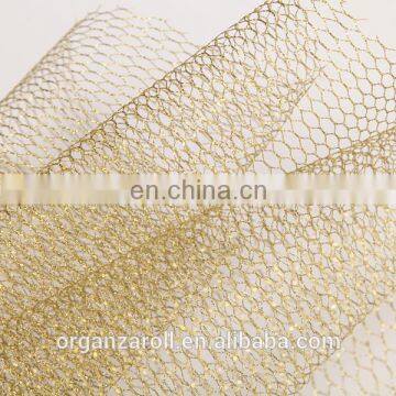 Wholesale Price 100% Nylon Tulle Organza Fabric Rolls photo-3