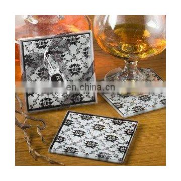 Damask Design Coaster Sets