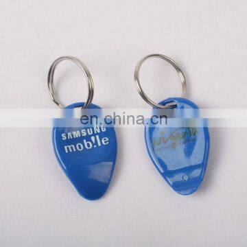 Cheap Custom coin plastic lottery scratcher keychain