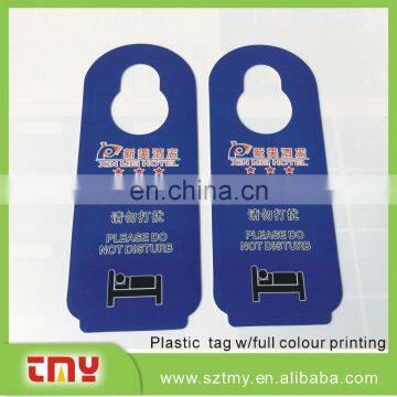 2015 new product pvc hotel room door hanger with cheap price