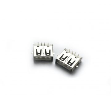 AF 4 Pin Type A USB Female Connector for iPhone Charger from China