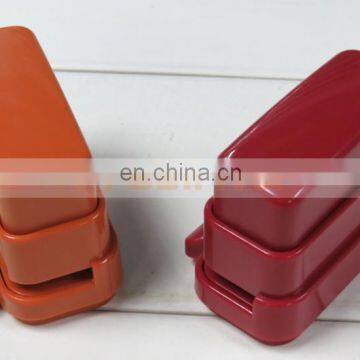 Plastic ABS Environmental Office Mini Stapler No Needle photo-2