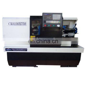 CK6136 Drawing c Axis Cnc Lathe Machine Set up photo-2